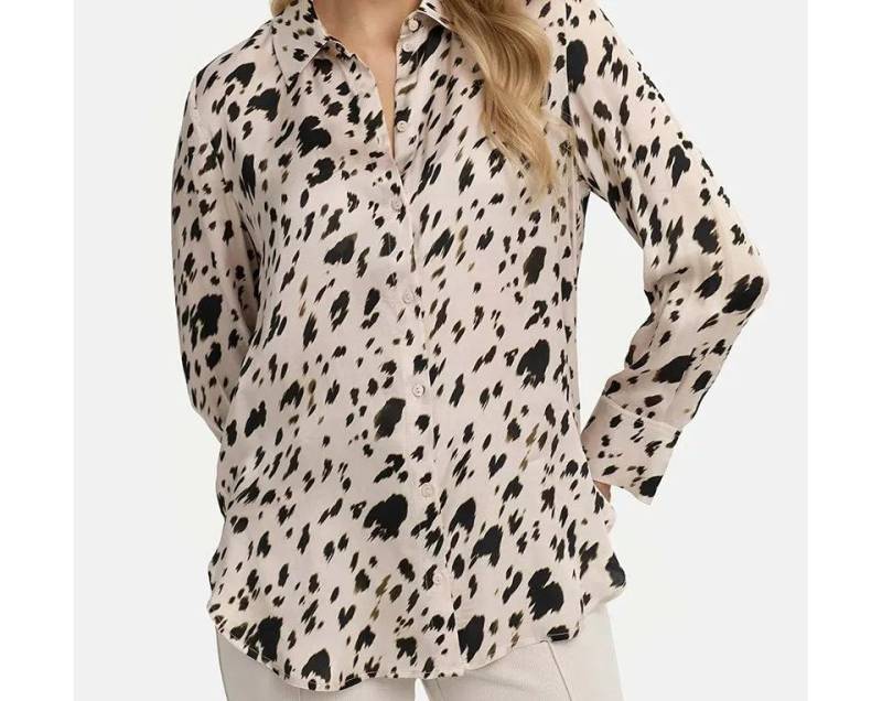 CATNOIR Hemdbluse Hemdbluse in Viskose CATNOIR Snow Leo von CATNOIR