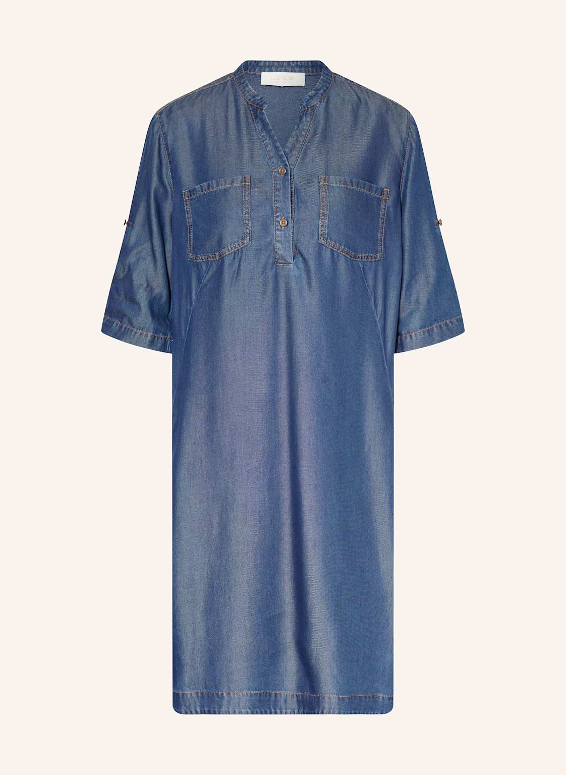 Catnoir Kleid In Jeansoptik blau von CATNOIR