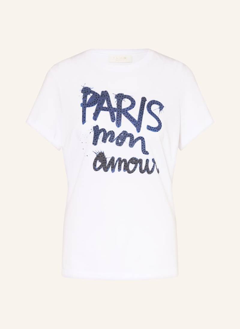 Catnoir T-Shirt Mit Schmucksteinen weiss von CATNOIR