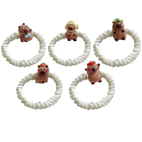 5 St. Haarreif, Kapi Bara Form haarschmuck, Niedlich und einfach haarschmuck, Weiß dehnbar haarschmuck. von CATOR