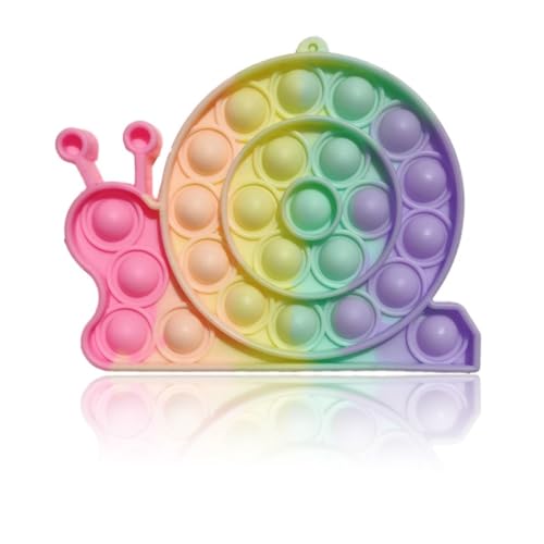 CATOR 1 Pcs Fidget Spielzeug, Pop it Silikon Fidget Toys, Antistress Bubble Push Toy für Stressabbau, Kinder und Erwachsene von CATOR