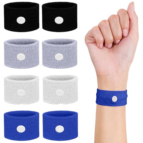 CATOR 4 Paar seabands übelkeit Akupressur Armband Gegen Übelkeit für Erwachsene und Kinder Akkupressurarmbänder für Reiseübelkeit und Seekrankheit Reisekrankheitsbänder Gegen Schwangerschaftsübelkeit von CATOR