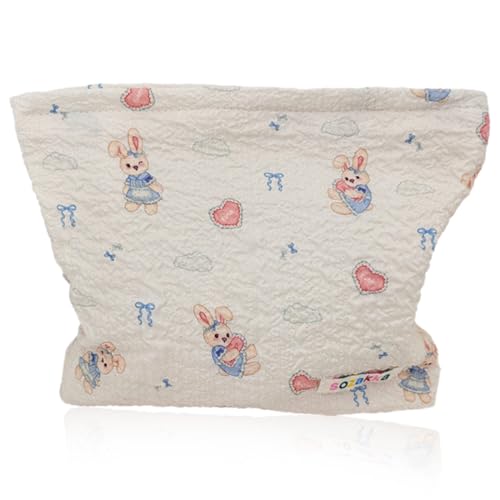 CATOR Kosmetiktasche Damen Kleine Make up Tasche Schminktasche Kulturbeutel Makeup Bag Reise mit Reißverschluss für Frauen Mädchen(Hasenmodell) von CATOR