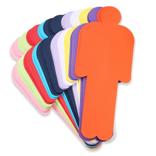 CATOR Moderationskarten Set 150 Stück, moderationskarten, moderationskoffer, Moderationskarten Mensch 20 x 8 cm, Karteikarten Lernkarten Blanko für Büro Schule Präsentation und Moderation CATOR Moderationskarten Set 150 Stück, moderationskarten, moderationskoffer, Moderationskarten Mensch 20 x 8 cm, Karteikarten Lernkarten Blanko für Büro Schule Präsentation und Moderation von CATOR
