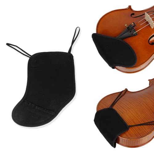 Violin Chin Rest Pad Cover 4/4 Violine Schulterstütze Violine Kinnstütze Pad Cover Protector Zubehör für Violin-Musikinstrumente von CATOR