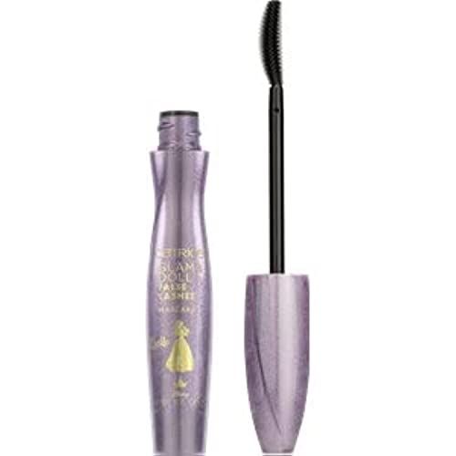 Catrice Disney Princess Belle Glam & Doll False Lashes Mascara, schwarz, volumengebend, sofortiges Ergebnis, verlängernd (9,5ml) von Catrice