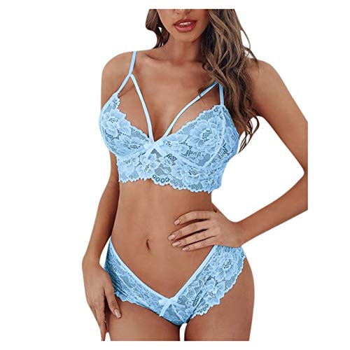 CAUYDY Sexy Dessous Damen FüR Sex Damen Babydoll Body Sexy Spitze Set Reizwäsche Set Offener Schritt GroßE BrüSte ReizwäSche Lingerie Dessous Damen Sexy Baby Dolls Negligees Damen Erotic Dessous von CAUYDY