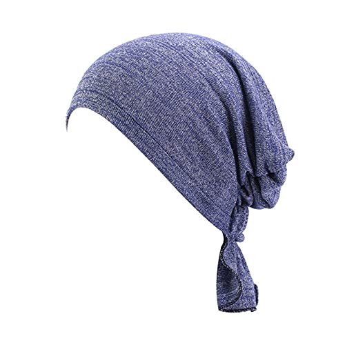 Muslimischen Hijab Kopftuch Damen,Chemo Turban Damen Weich Slouchy Frauen Beanie Mütze Headwear Muslimische Kopftuch Hut Kopfbedeckung Warm Wrap Schlafmütze für Haarverlust Cancer Haarausfall Chemoth von CAUYDY