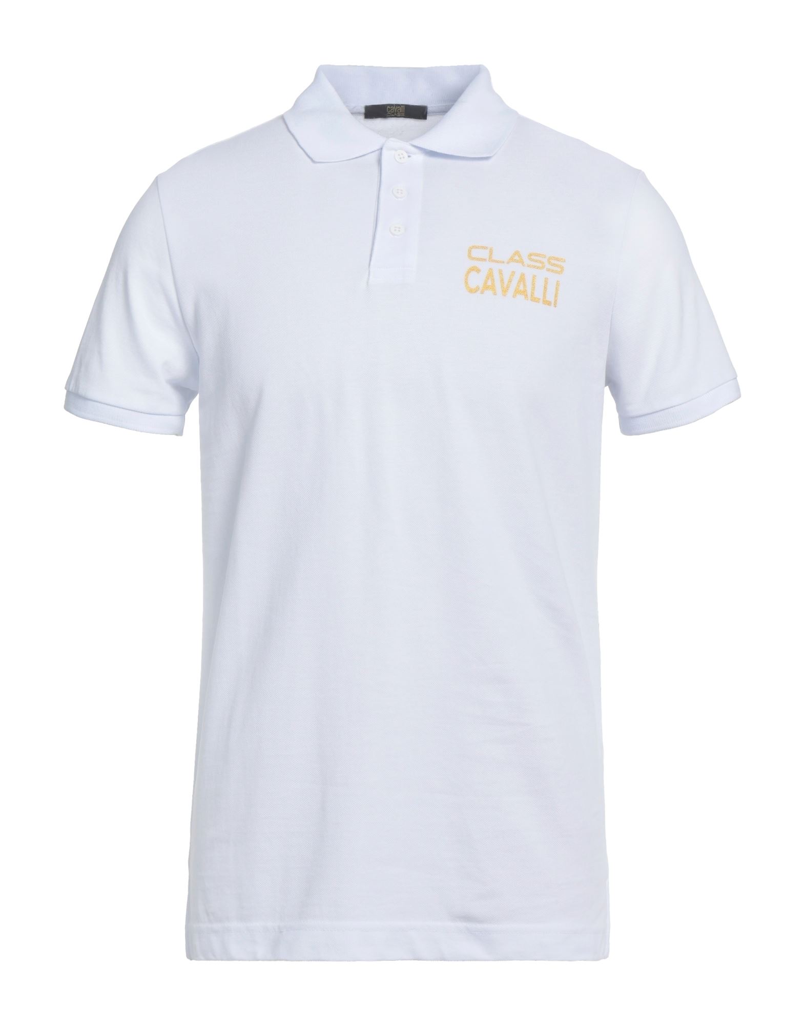 CAVALLI CLASS Poloshirt Herren Weiß von CAVALLI CLASS