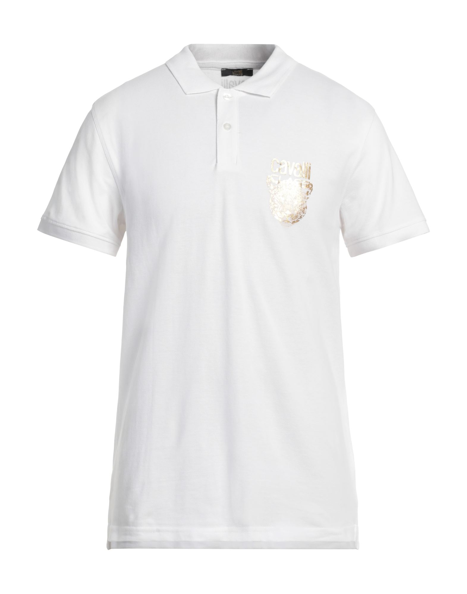 CAVALLI CLASS Poloshirt Herren Weiß von CAVALLI CLASS