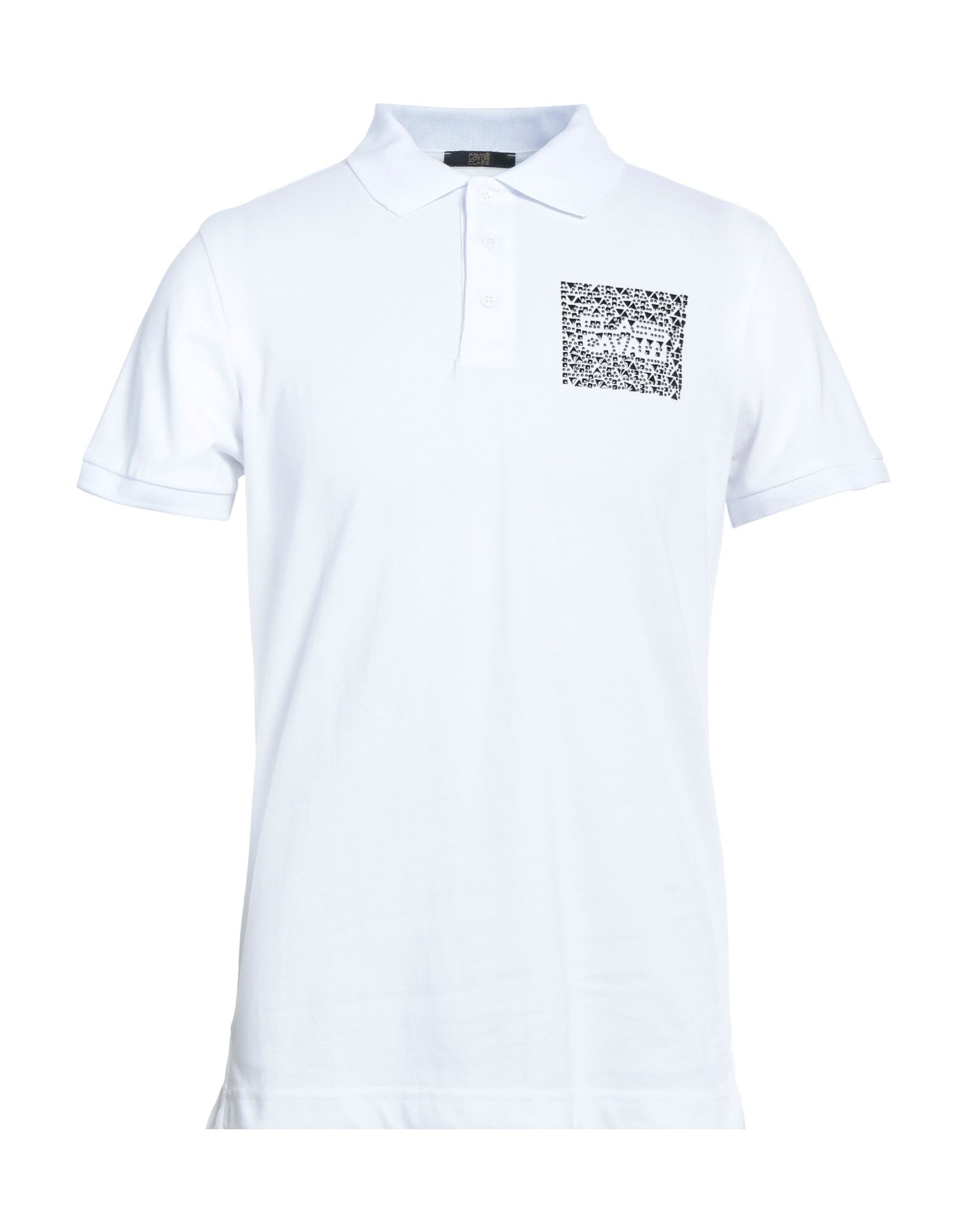 CAVALLI CLASS Poloshirt Herren Weiß von CAVALLI CLASS