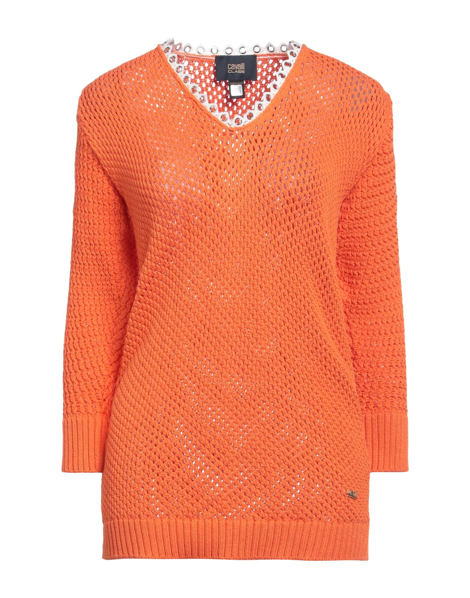 CAVALLI CLASS Pullover Damen Orange von CAVALLI CLASS