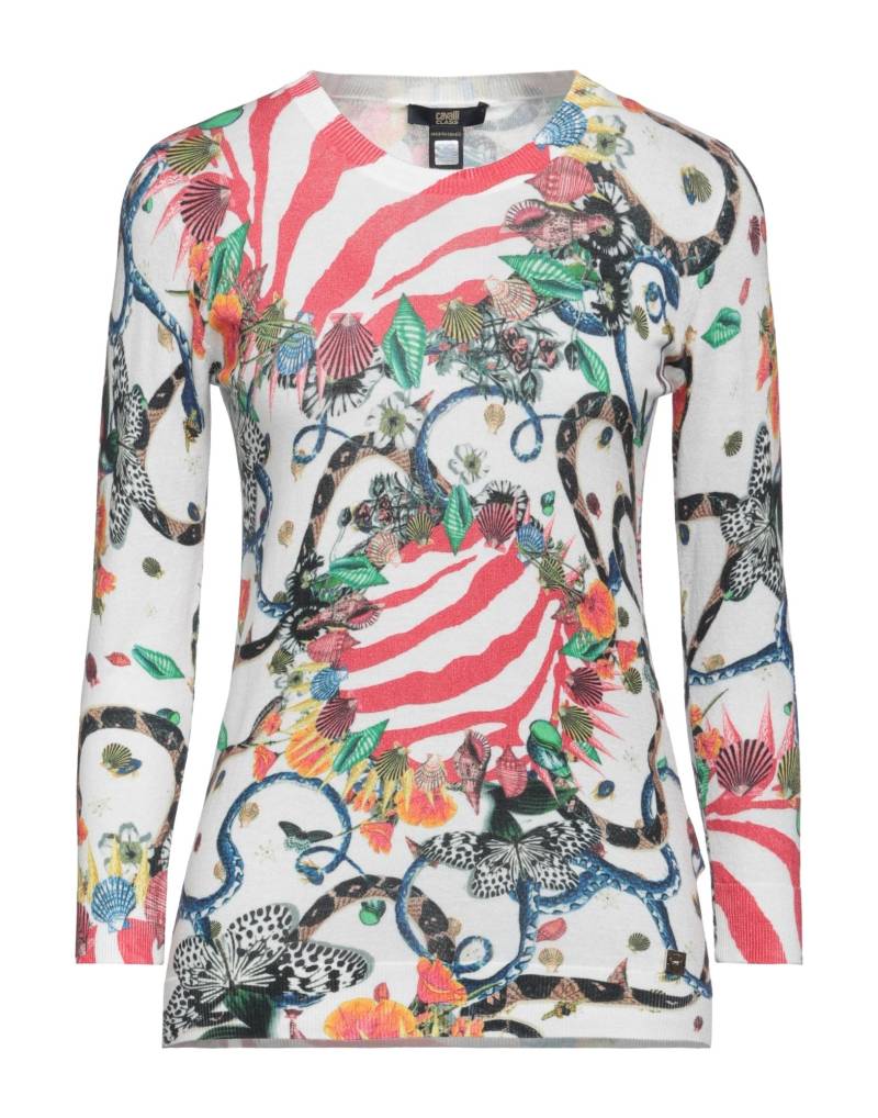 CAVALLI CLASS Pullover Damen Weiß von CAVALLI CLASS