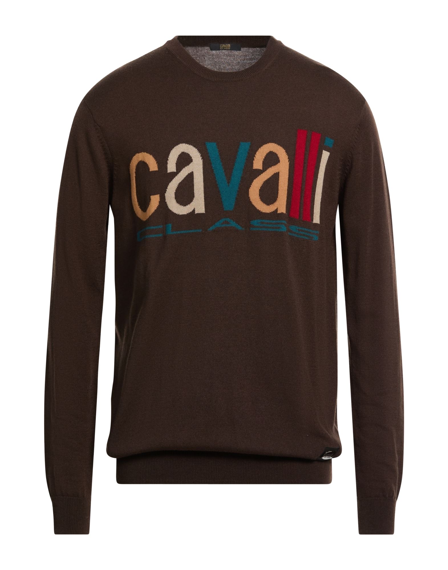 CAVALLI CLASS Pullover Herren Dunkelbraun von CAVALLI CLASS
