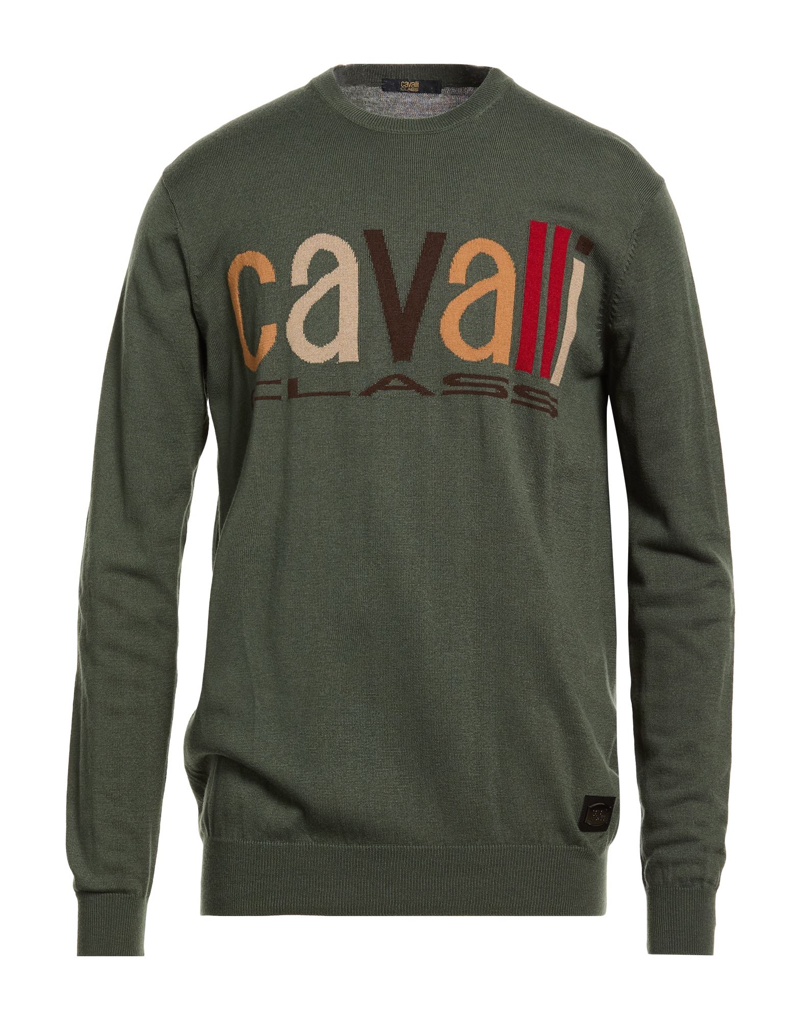 CAVALLI CLASS Pullover Herren Dunkelgrün von CAVALLI CLASS