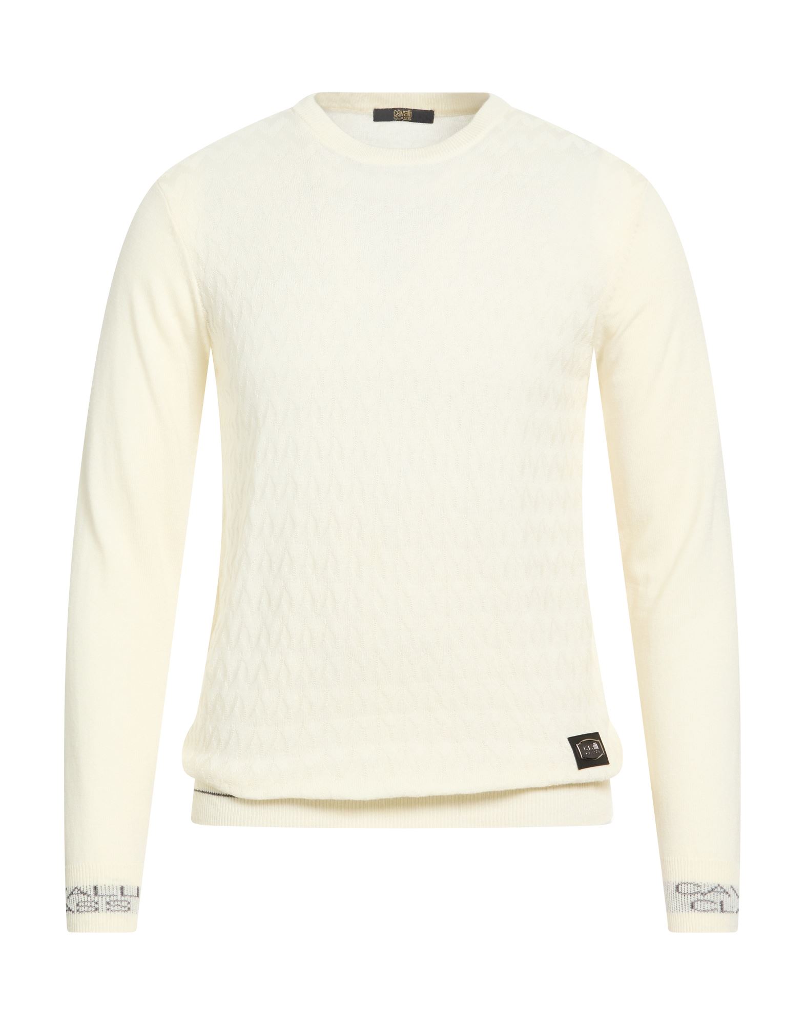CAVALLI CLASS Pullover Herren Elfenbein von CAVALLI CLASS