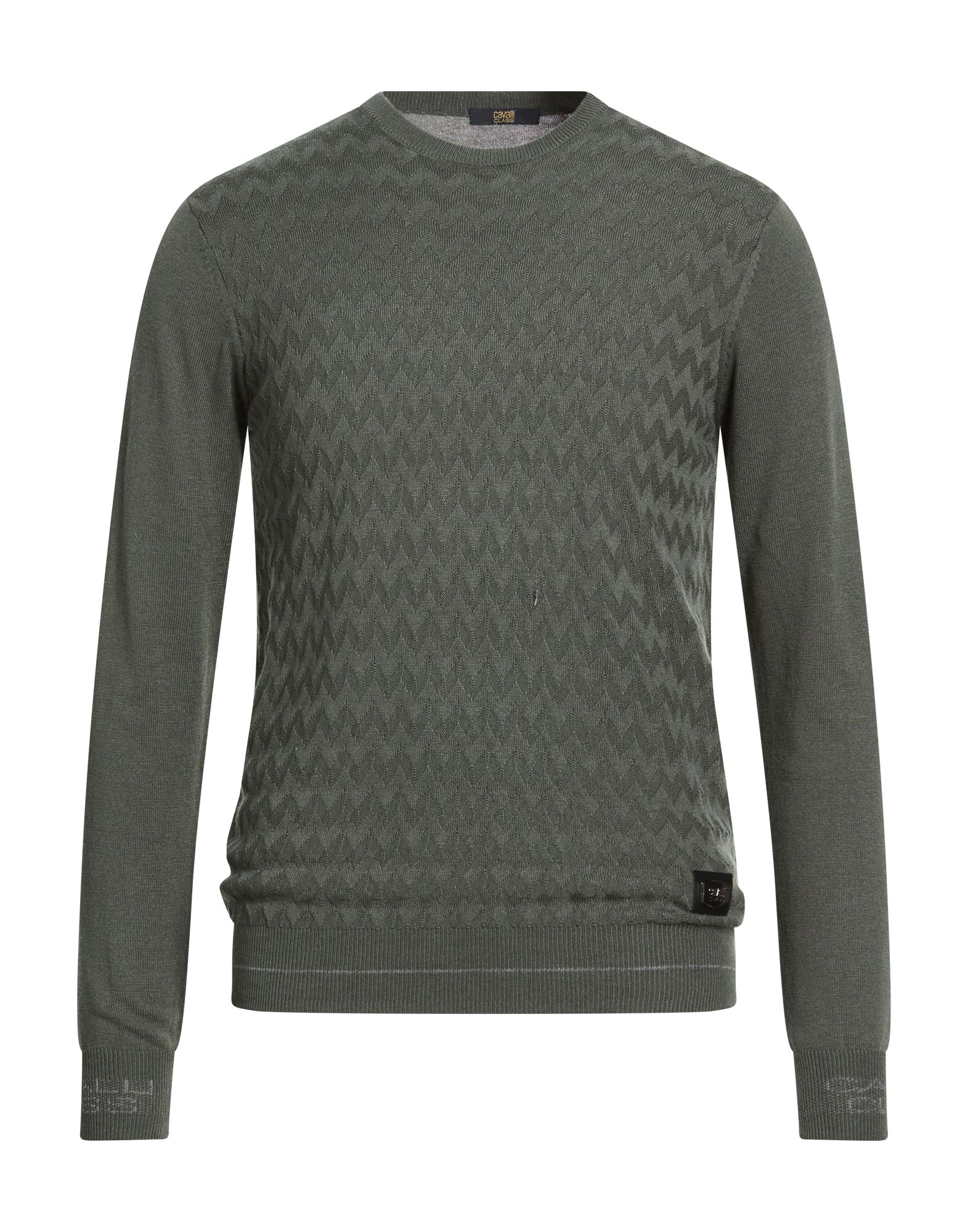 CAVALLI CLASS Pullover Herren Militärgrün von CAVALLI CLASS