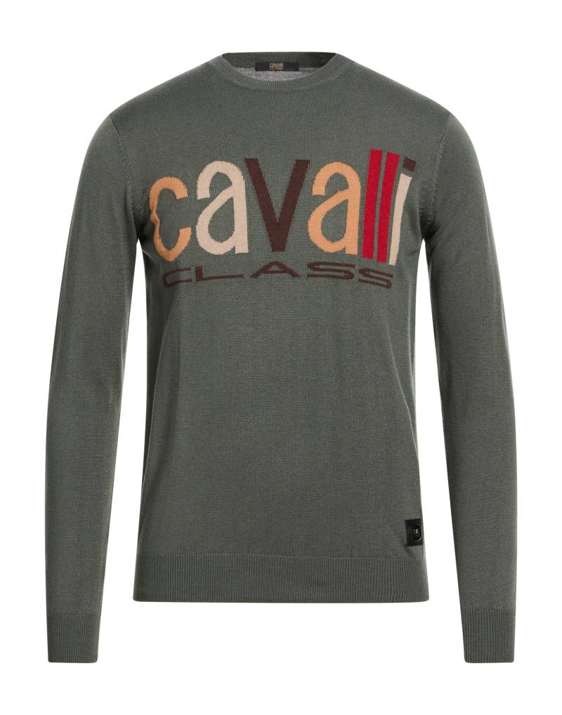 CAVALLI CLASS Pullover Herren Militärgrün von CAVALLI CLASS