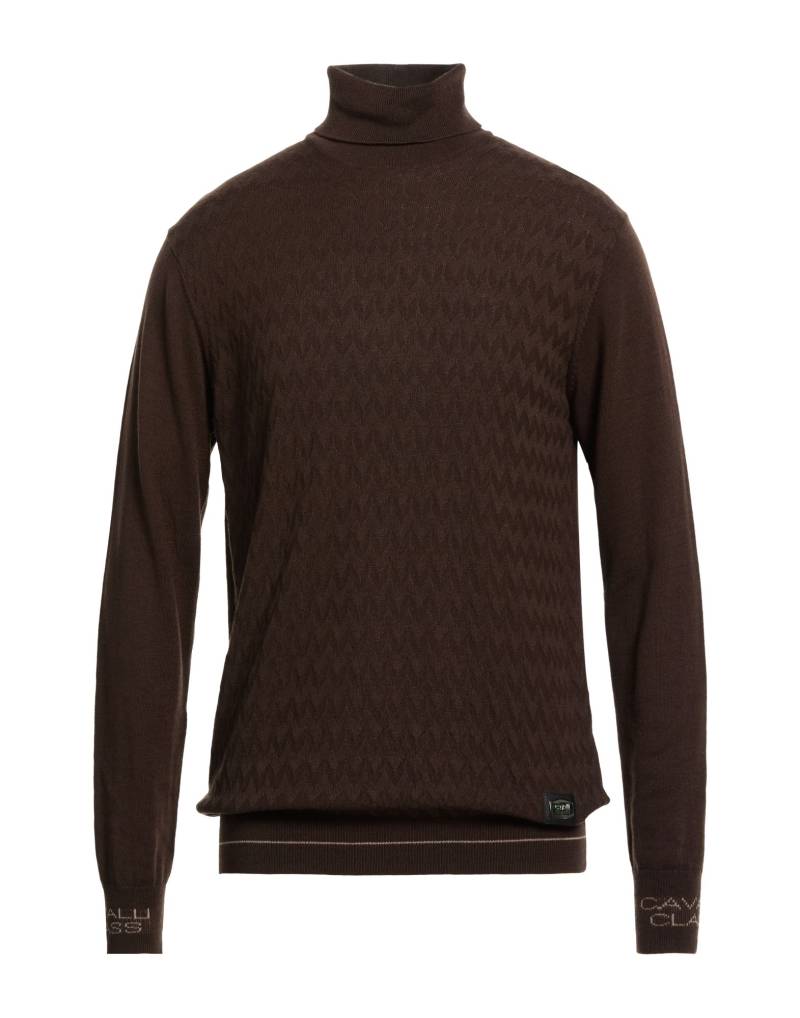 CAVALLI CLASS Rollkragenpullover Herren Dunkelbraun von CAVALLI CLASS