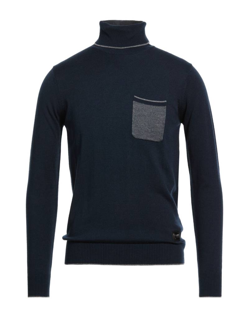 CAVALLI CLASS Rollkragenpullover Herren Marineblau von CAVALLI CLASS