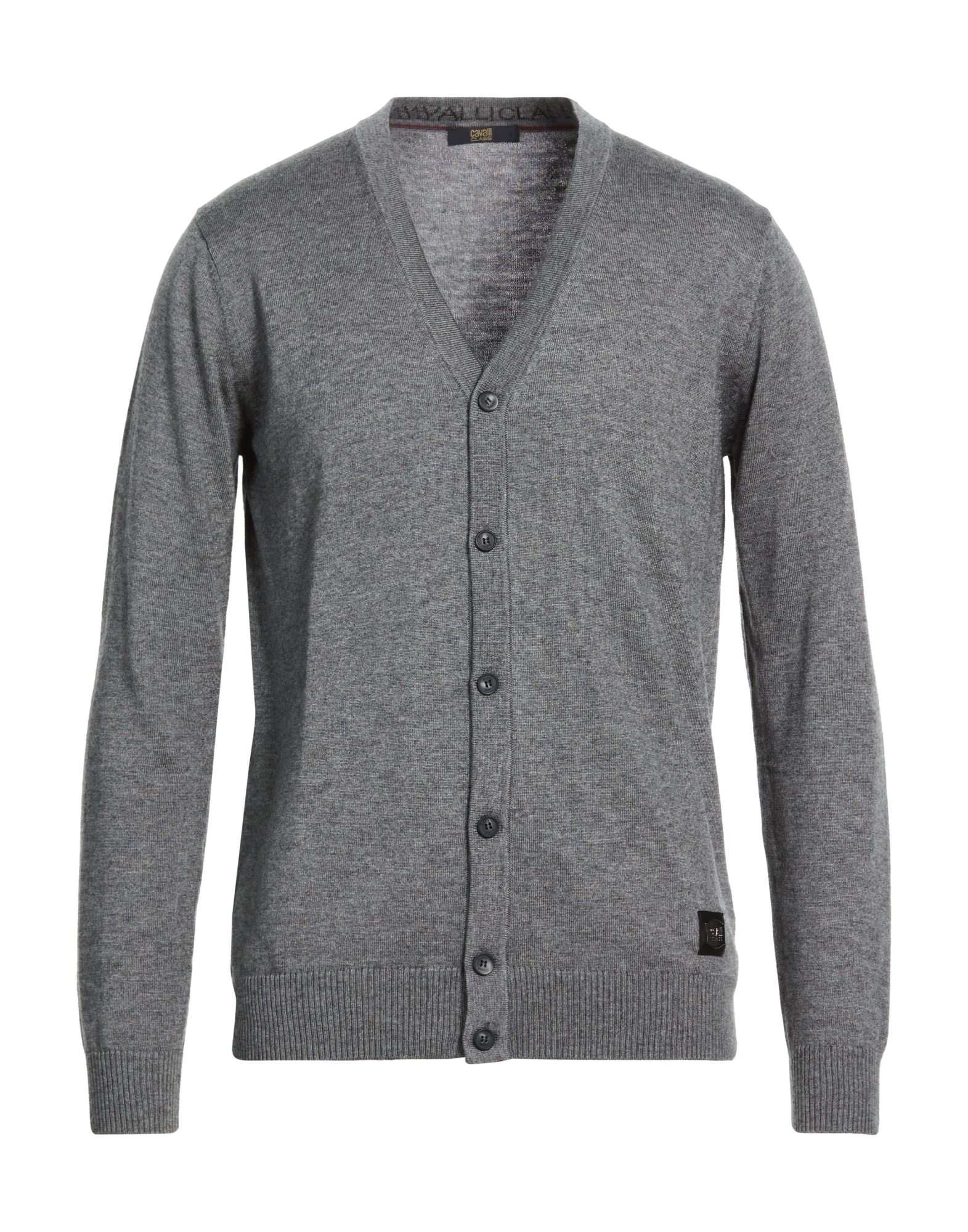 CAVALLI CLASS Strickjacke Herren Grau von CAVALLI CLASS