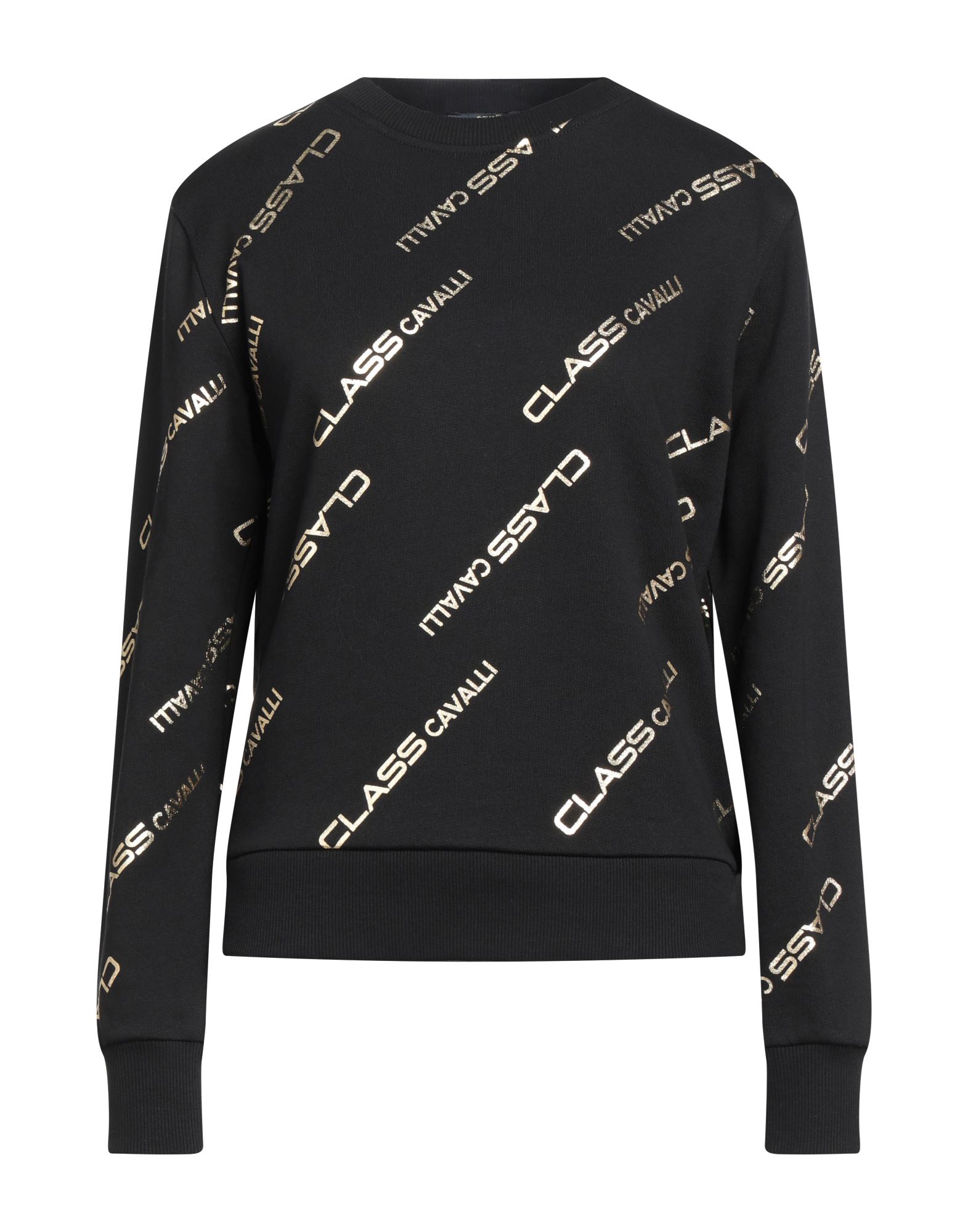 CAVALLI CLASS Sweatshirt Damen Schwarz von CAVALLI CLASS