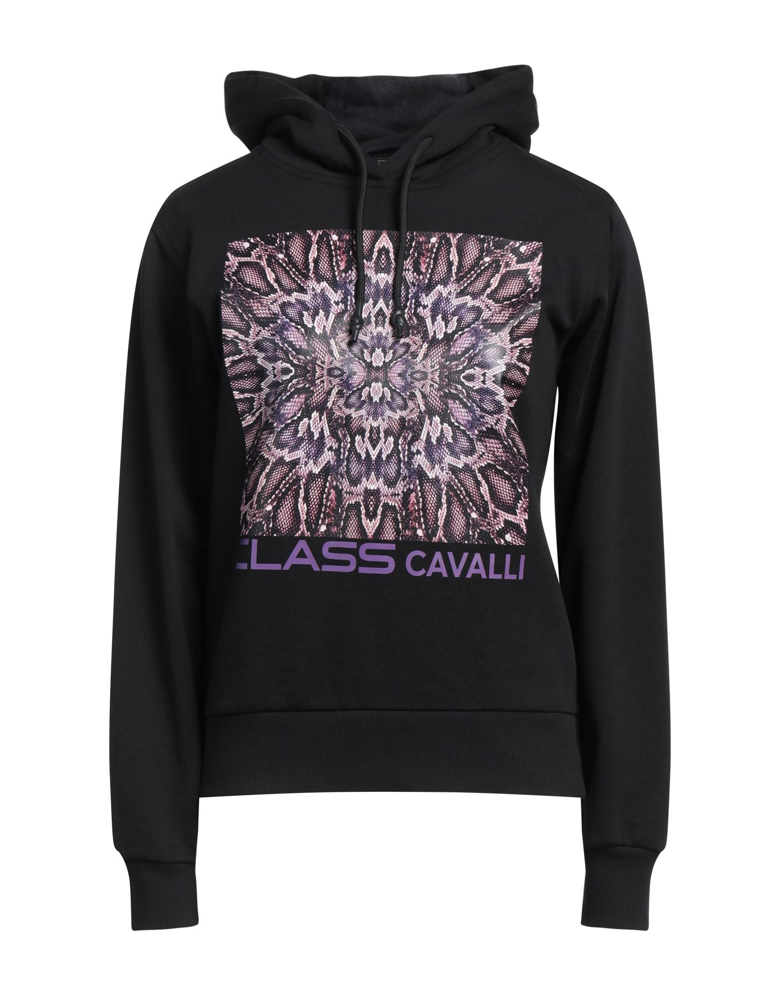 CAVALLI CLASS Sweatshirt Damen Schwarz von CAVALLI CLASS