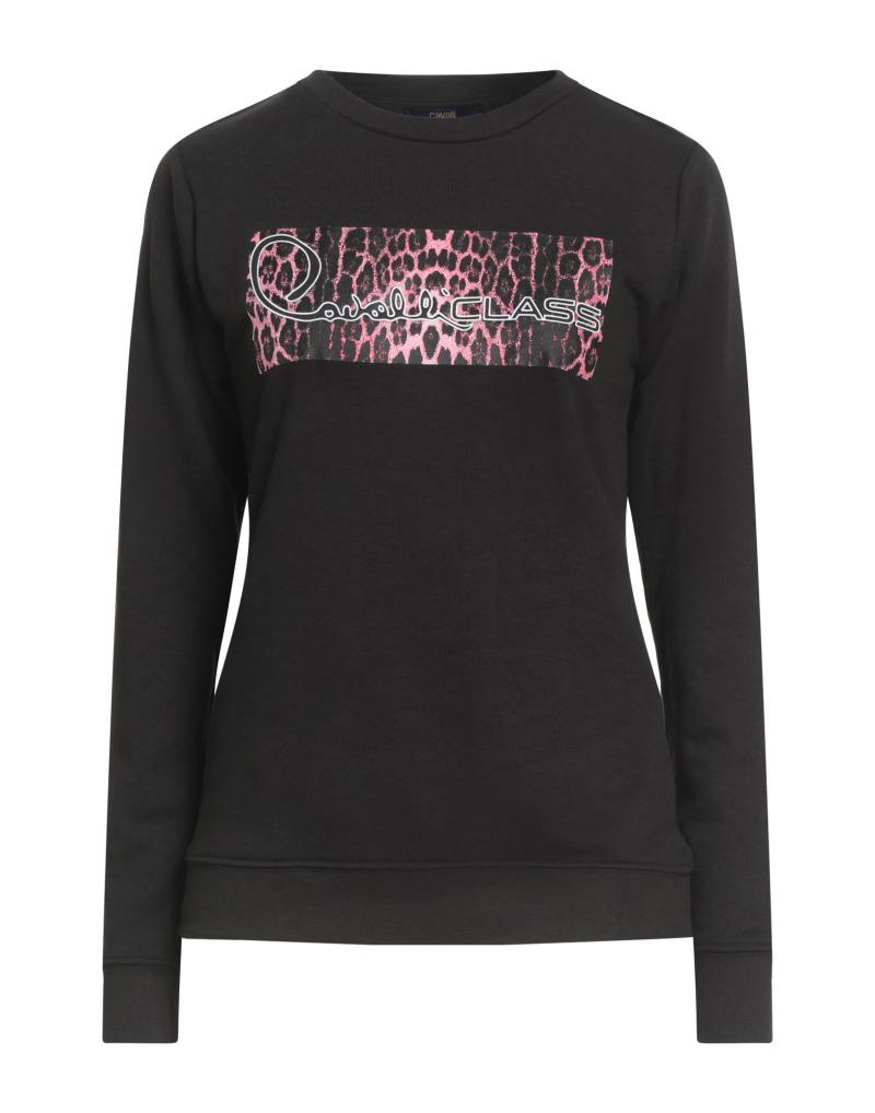 CAVALLI CLASS Sweatshirt Damen Schwarz von CAVALLI CLASS