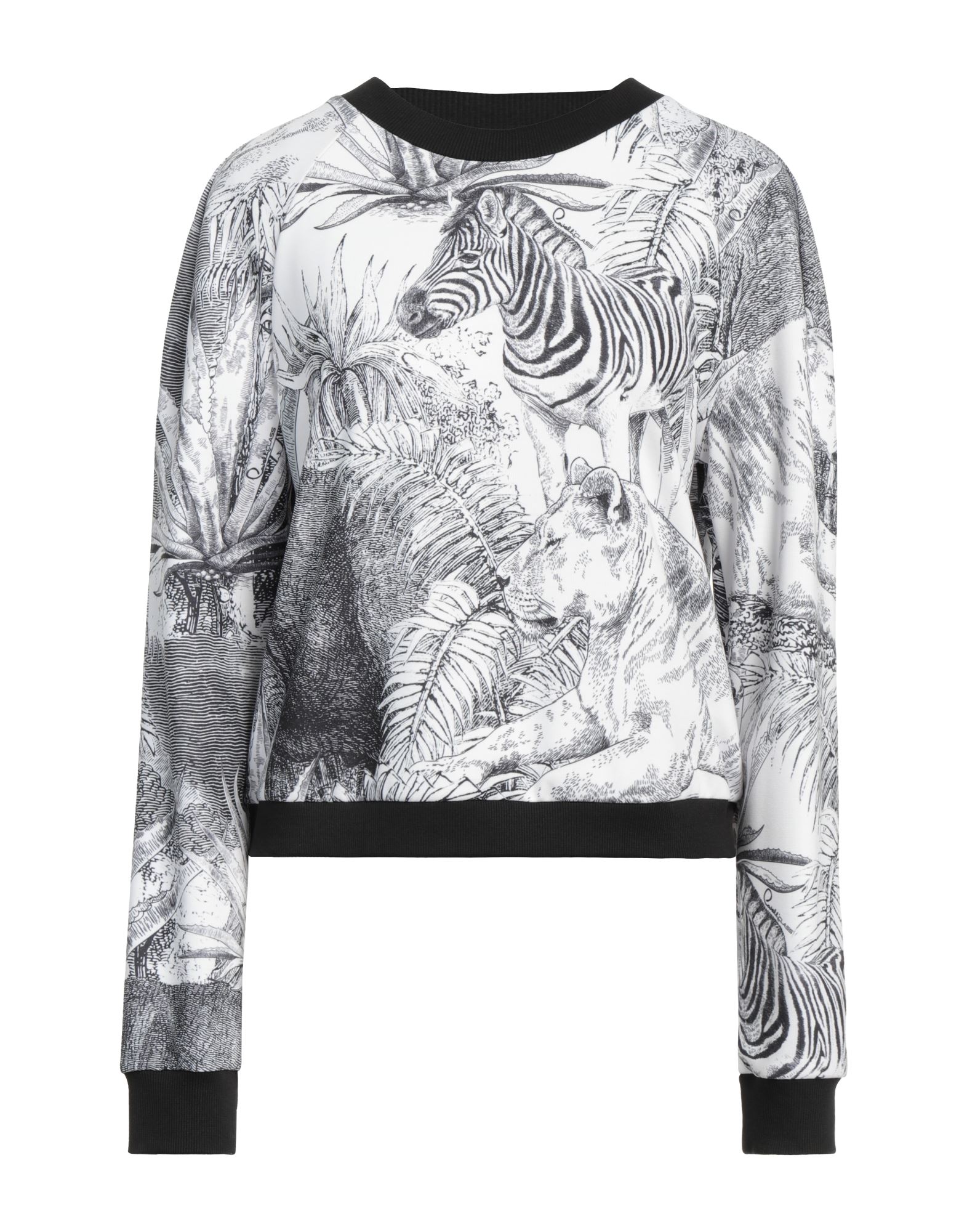 CAVALLI CLASS Sweatshirt Damen Weiß von CAVALLI CLASS