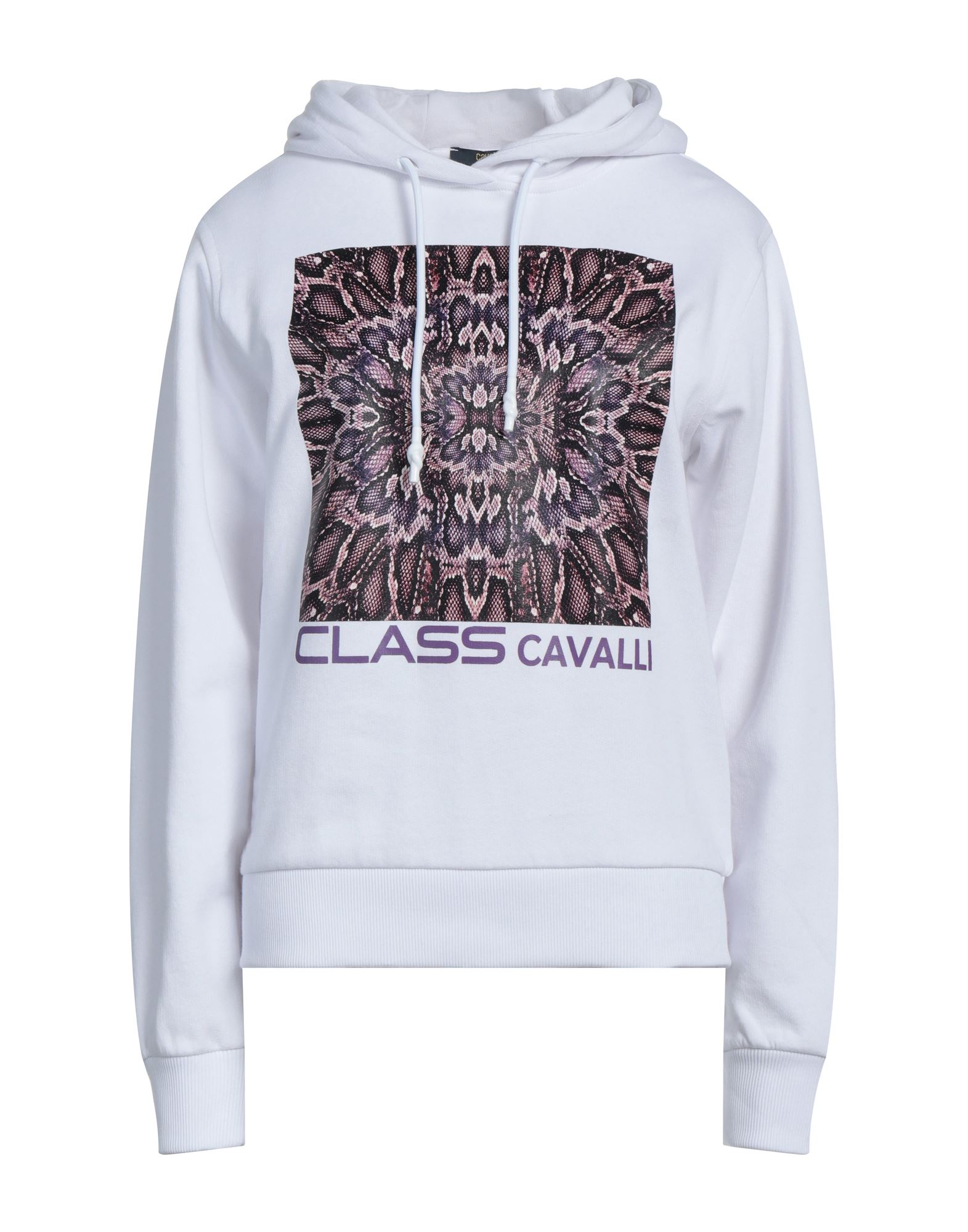 CAVALLI CLASS Sweatshirt Damen Weiß von CAVALLI CLASS