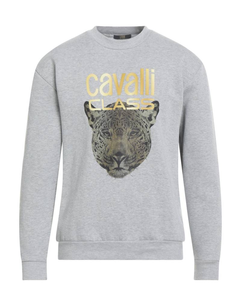 CAVALLI CLASS Sweatshirt Herren Hellgrau von CAVALLI CLASS