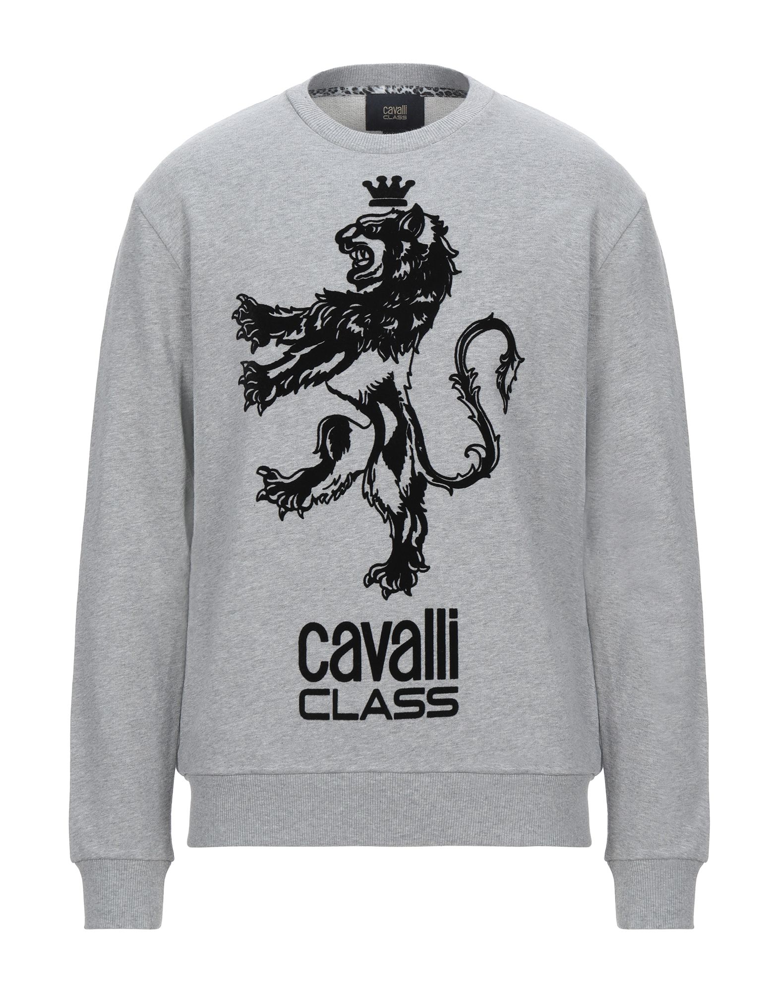 CAVALLI CLASS Sweatshirt Herren Hellgrau von CAVALLI CLASS