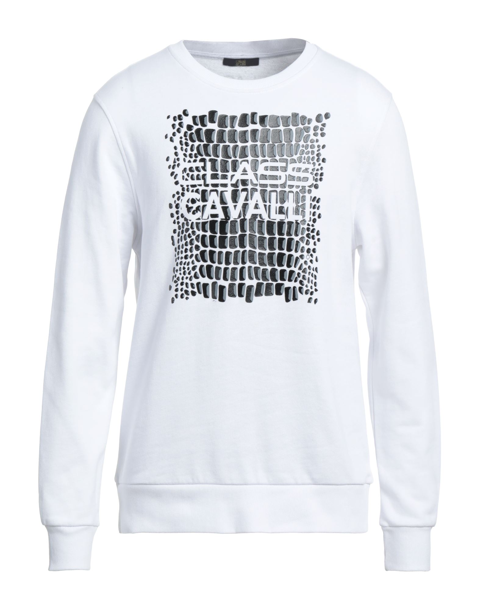 CAVALLI CLASS Sweatshirt Herren Weiß von CAVALLI CLASS