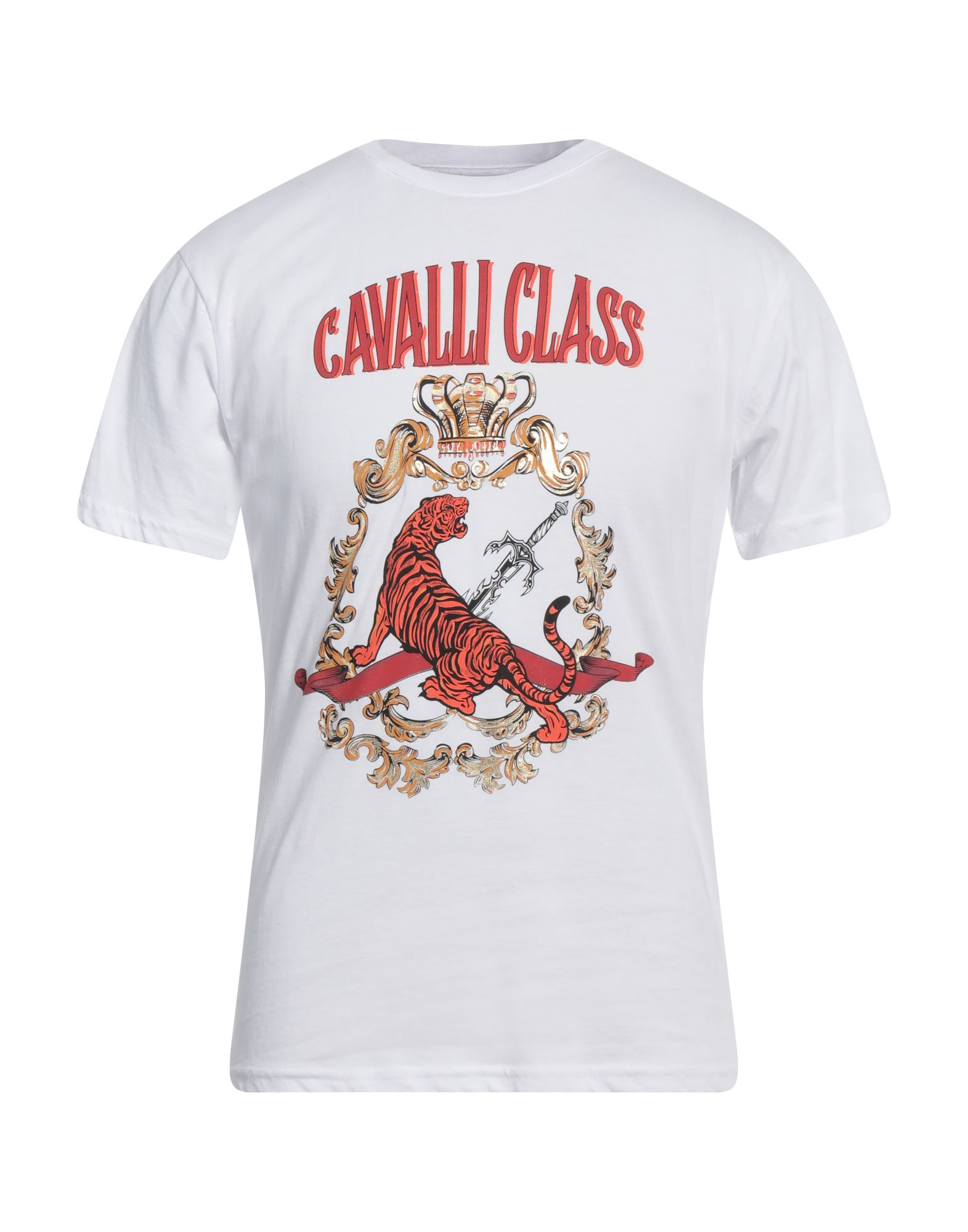 CAVALLI CLASS T-shirts Herren Weiß von CAVALLI CLASS