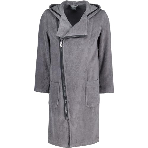 Cawö Home Bademäntel Herren Kapuze New Zipper 6516 anthrazit-schwarz - 774 L Cawö Home Bademäntel Herren Kapuze New Zipper 6516 anthrazit-schwarz - 774 L von Cawö