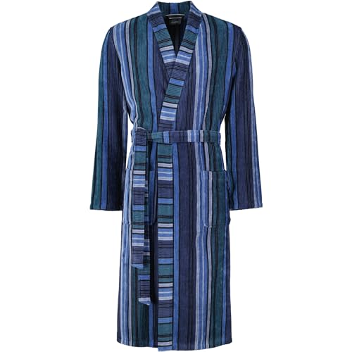 Cawö Home Bademäntel Herren Kimono Struktur 2509 aqua - 14 L von Cawö