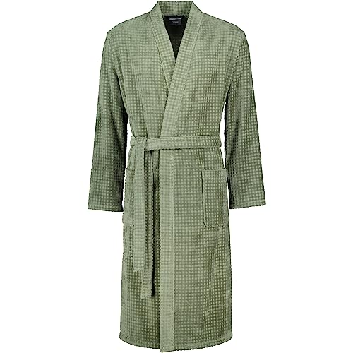 CAWÖ Home Bademäntel Herren Kimono Waffelpique 5508 field - 453 L von CAWÖ Home