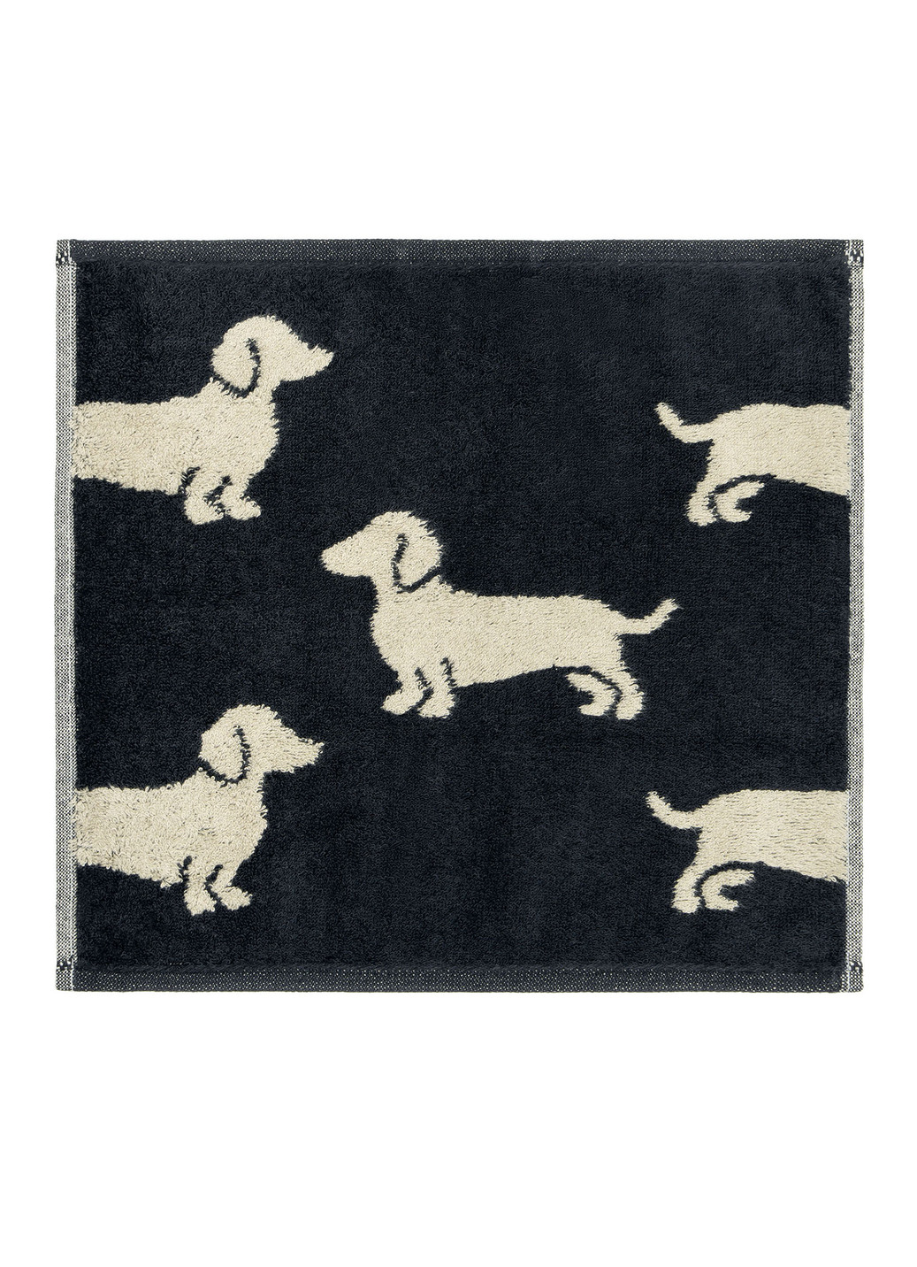 Frottier-Serie in saugstarker, weicher Baumwollqualität, Größe 200 (1 Handtuch, 50x100 cm), Schwarz von CAWÖ