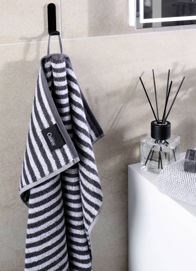 Frottier-Serie in saugstarker Baumwollqualität von Cawö, Größe 200 (1 Handtuch, 50/100 cm), Anthrazit von CAWÖ