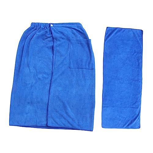 CAXUSD Direktverkauf Badetuch Herren tragbarer Baderock Super saugfähiger Strandmantel Hotelmantel Weiß von CAXUSD