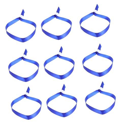 CAXUSD 20 Stück Stoffarmbänder für Events Bunte Polyester-wristbands zur Identifikation Komfortable und Widerstandsfähige Stoffbänder für Partys Konzerte Festivals und Zugangskontrolle von CAXUSD