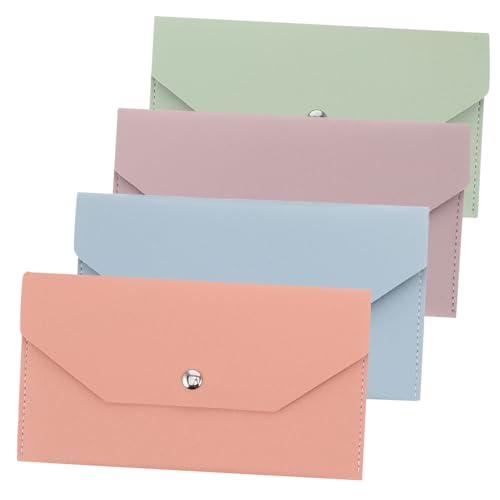 CAXUSD 4 Stück Langer Minimalistischer Kartenhalter Langlebig für Bargeld Karten und Münzen für Freizeit und Alltag Blau Hellgrün Violett CAXUSD 4 Stück Langer Minimalistischer Kartenhalter Langlebig für Bargeld Karten und Münzen für Freizeit und Alltag Blau Hellgrün Violett von CAXUSD