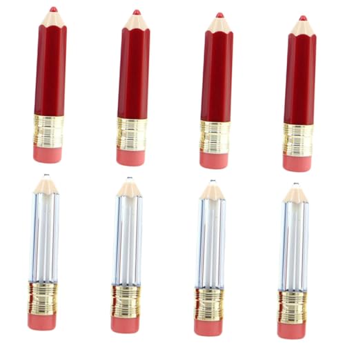 CAXUSD 8St Lipgloss Lippenstift leere Tube lip gloss tubes Lippenstift Tube Bausatz machen Bleistift-Lipgloss-Tuben klarer Lipgloss Lipgloss-Röhren Lipgloss-Maker-Set von CAXUSD