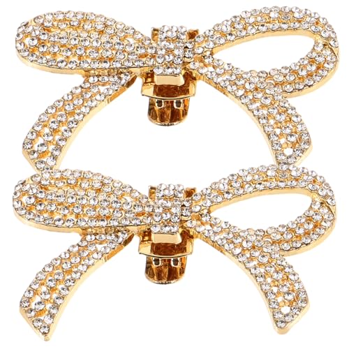 CAXUSD Abnehmbare Strass Schuhclips für Pumps Dekorative Schleifen Schuhschnallen Vielseitige Hochzeitsschmuck Accessoires Leichtes Metall Eleganter Schuhschmuck für Damen CAXUSD Abnehmbare Strass Schuhclips für Pumps Dekorative Schleifen Schuhschnallen Vielseitige Hochzeitsschmuck Accessoires Leichtes Metall Eleganter Schuhschmuck für Damen von CAXUSD