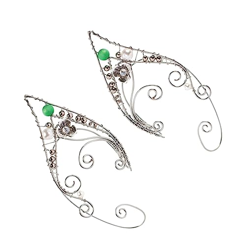 CAXUSD Chic Ear für Damen Handgefertigte Ohrclips Piercing Kostümaccessoires für Partys und Cosplay Elegant und Auffällig von CAXUSD