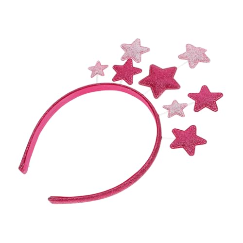 CAXUSD Fünfzackiges Stern-stirnband Für Damen Glitzernde Kopfbedeckung Mit Sternen Als Party-accessoire Oder Braut-kopfschmuck von CAXUSD
