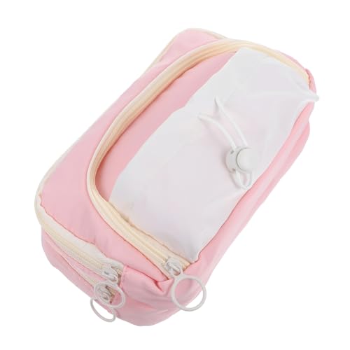 CAXUSD Großes Mehrlagiges Federmäppchen mit Hoher Kapazität Vielseitige Aufbewahrung für Stifte Lineal Schere für Schüler und Erwachsene Robustes Material Platzsparend für Rucksack und von CAXUSD