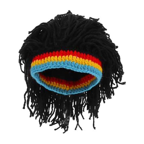 CAXUSD Cosplay Perücke Aus Wollgarn Für Männer Und Frauen Kurze Halloween-verkleidung Strapazierfähig Und Stylisch Für Partys Und Kostüme Geeignet von CAXUSD