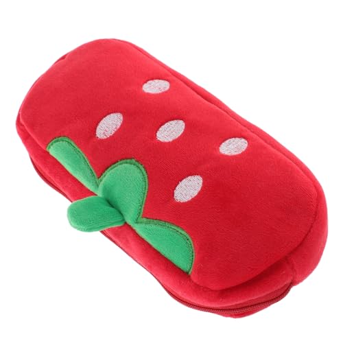 CAXUSD Kawaii Federmäppchen Plüsch Mit Großer Kapazität Cartoon-stiftetui Für Schule Büro Und Kosmetik Organisator Für Stifte Bleistifte Und Accessoires von CAXUSD