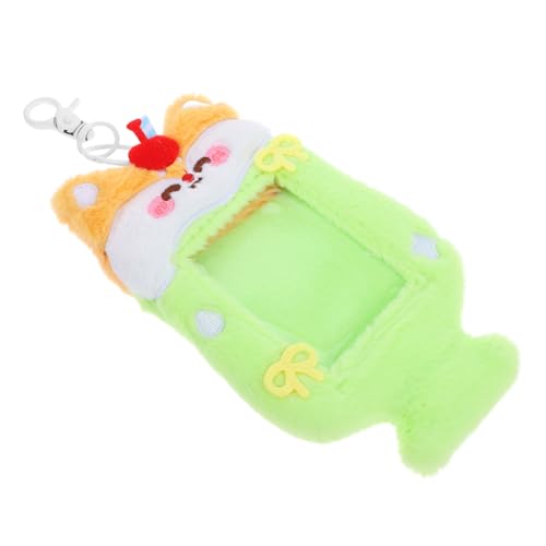 CAXUSD Kawaii Fotokartenhalter Mit Schlüsselanhänger Niedlicher Cartoon Tierdesign Transparentes Kartenetui Für Fans Für Schüler Und Schützt Ihre Lieblingsfotos Und Ausweise von CAXUSD